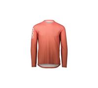 Poc essential mtb lite long sleeve jersey coral