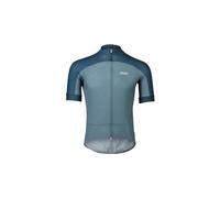 Poc essential road logo short sleeve jersey blue