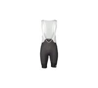 Poc essential road vpds bib shorts white grey