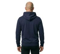 Felpa con cappuccio poc poc uomo blu bianco