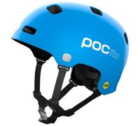 Casco da bici per bambini POC POCito Crane MIPS blu fluorescente (55-58 cm (M))