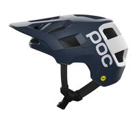 Poc kortal race mips casco da mtb blu navy bianco