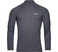 POC Layer Merino Mock Neck Jersey, maglia termica, uomo, grigio scuro XL(54) Sylvanite Grey