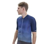 Poc M Pristine Print - maglia ciclismo - uomo S Blue man Recycled Materials,Global Recycled Standard