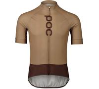POC - Maglia da ciclismo - M'S Essential Road Logo Jasper Brown/Axinite Brown per Uomo - Taglia L - Marrone