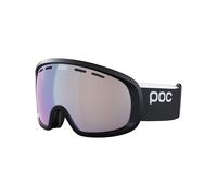 POC - Maschera da sci fotocromatica - Fovea Mid Photochromic Uranium Black/Photochromic/Changeable Sky Blue - Nero