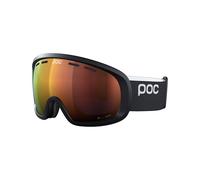 POC - Maschera da sci - Fovea Mid Uranium Black/Partly Sunny Orange - Nero