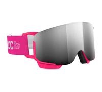 Maschera da Sci POC POCITO Nexal Fluorescent Pink-Partly Sunny Silver Cat. 2