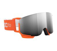 Maschera da Sci POC POCITO Nexal Fluorescent Orange-Partly Sunny Silver Cat. 2