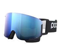 Maschera POC Nexal nero con lente Clarity Highly Intense Partly Sunny Blue