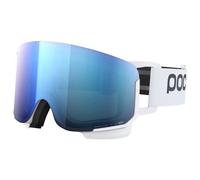 Maschera POC Nexal bianco con lente Clarity Highly Intense Partly Sunny Blue