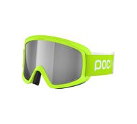 POC - Maschera da sci per bambini Pocito Opsin - Pocito Opsin Fluorescent Yellow/Green/Clarity Pocito in Silicone - Giallo