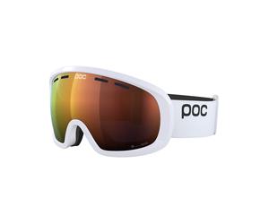 POC - Masque de ski - Fovea Mid Hydrogen White/Partly Sunny Orange - Bianco