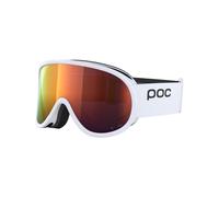 POC - Masque de ski - Retina Mid Hydrogen White/Partly Sunny Orange - Bianco