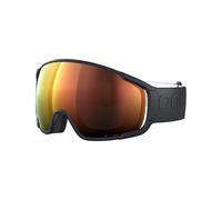 POC - Masque de ski - Zonula Uranium Black/Partly Sunny Orange - Nero