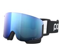 Maschera POC Nexal nero con lente Clarity Highly Intense Partly Sunny Blue