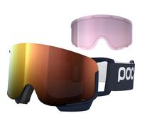 Poc Nexal Mid Ski Goggles Nero Partly Sunny Orange/CAT2