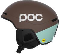 POC - Casco da sci leggero - Obex Contour Bronzite Brown Matt/Lazurite Blue Matt - Taglia 55-58 cm - Marrone