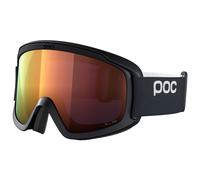 Maschera POC Opsin nero con lente Clarity Intense Partly Sunny Orange