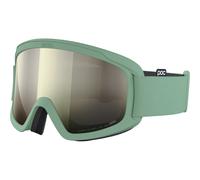 Maschera POC Opsin verde con lente Clarity Partly Sunny Ivory