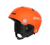 POC POCito Auric Cut MIPS, Casco da Sci per Bambini Unisex, Fluorescent Orange, XXS (48-52cm)