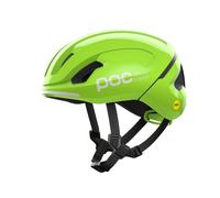 POC Pocito OMNE MIPS Casco Celmetto in bicicletta giallo fluorescente/verde SML