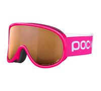 POC POCito Retina Fluorescent Pink/Partly Sunny Light Orange Occhiali da sci