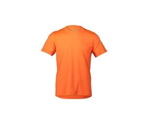 Poc reform enduro light orange short sleeve jersey