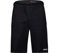 POC - Short idrorepellente leggero stretch - Motion Shorts MUranium Black in Pelle - Taglia M - Nero