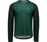 POC - T-shirt leggera e traspirante - M's Motion Air LS Jersey Pargasite Green per Uomo in Poliestere Riciclato - Taglia M - Verde