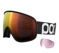 POC Vitrea Mid uranium black/partly sunny orange + lenti di riserva 26/27