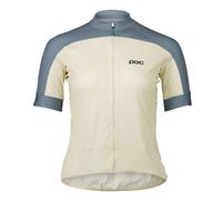Poc W's Essential Road Logo - maglia ciclismo - donna White/Blue XS