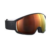 POC - Maschere da sci - Zonula Uranium Black/Partly Sunny Orange - Nero Nero