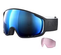 POC Zonula uranium black/partly sunny blue + lenti di riserva 26/27