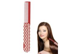 Poccio tascabile - pettine a denti larghe | Combs a doppio lato | Ripasso a piegatura dente larga e fine | Strumento di styling compatto per capelli, barba e baffi, si adatta alla borsa e alla borsa