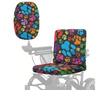 Poceacles Coprisedile per scooter per attività all'aperto, resistente, per sedia a rotelle, protezione per tutte le condizioni atmosferiche, protezione da sole, raggi UV, polvere, misura universale