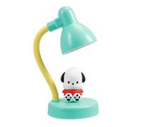 Pochacco Mini Lampada da Scrivania, Luce Notturna USB-C, Bianca | Ricaricabile via USB-C, 10-15 cm, testa snodabile, interruttore a rotazione, statuina, by Blue Sky Studios