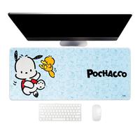 Hello Kitty - Tappetino da scrivania Jumbo Pochacco, grande tappetino per mouse da scrivania, tappetino da scrivania Kawaii, decorazione Hello Kitty, 70 x 30 cm
