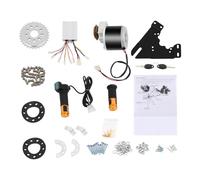 pochcicou Kit di conversione per bicicletta elettrica, 350 W, 36 V, con catena e centralina, per biciclette, bici da turismo, pendolari, mountain bike
