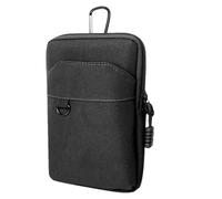 Poche De Téléphone Portable - Sac À Ceinture De Téléphone Portable Avec Zipper Et Moll System | Étui Du Sac De Téléphone Portable En Nylon | Poche Universelle De La Hanche Pour Les Hommes | Porte-cour