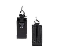 Mil-Tec Custodia per dispositivi Radio 13493702, Unisex Adulto, Nero, Taglia Unica