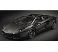 POCHER HK121F POCHER LAMBORGHINI AVENTADOR LP700-4 ROADSTER 2013 NERO NEMESIS 1/