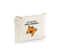 Pochette 100% Cotone, IO SONO UNA ZIA GENIALE