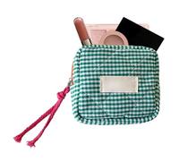 Pochette À Rouge À Lèvres - Pochette Baume À Lèvres | Trousse De Maquillage Portable | Étui De Rangement Pour Baume À Lèvres, Idéal Pour Sac À Main, Voyage & Femme, Verde scuro, Refer to description