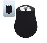 Pochette adesiva per mouse - Custodia di supporto per mouse sottile autoadesiva riutilizzabile a forma di mouse per mouse magico,Supporto per mouse elastico per mouse senza fili senza residui di colla