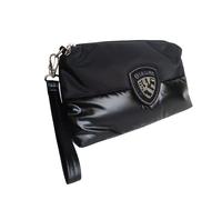 Blauer pochette necessaire Borsa Nera Con Logo Con Strass tracolla bag donna MIRA