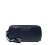 Pochette a tre comparti con protezione anti-frode RFID Piquadro B2, blue - Tabella Colori: Blu