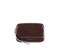 Pochette uomo Piquadro B2 con polsiera moro - Tabella Colori: Marrone Scuro