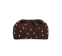 Pochette Borse da donna Borsa morbida a forma nuvola Borsa per ravioli alla Sacchetti per ravioli con ruches Borse da con perline Borsa da da donna