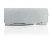 Pochette Cerimonia Borsa donna glitter brillanti clutch oro argento rosa D0859